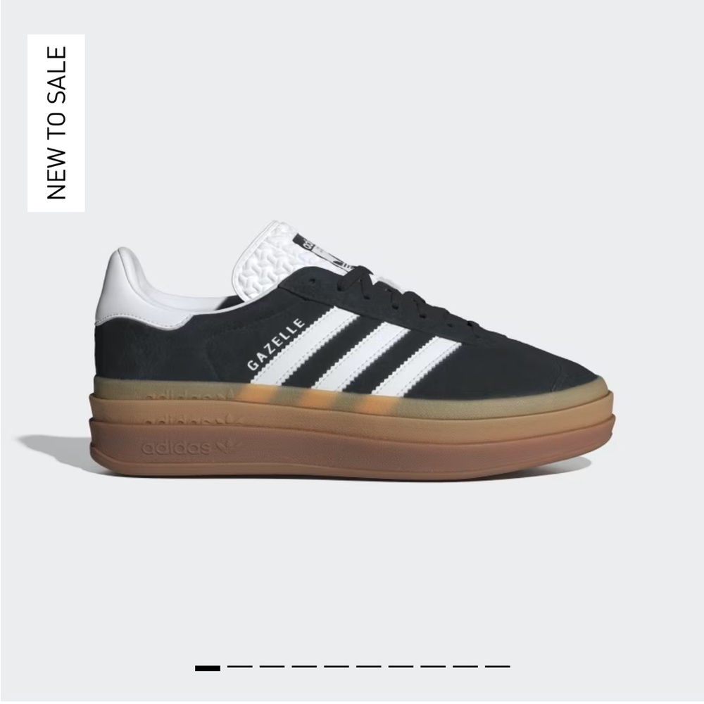 Adidas Gazelle Women’s Black and White Sneakers